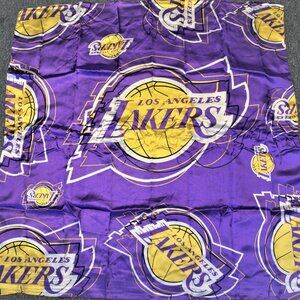 Los Angeles Lakers Team Silk Scarf Game Day Purple New NBA Licensed